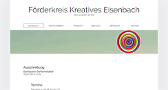 Desktop Screenshot of kreatives-eisenbach.de