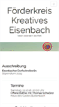 Mobile Screenshot of kreatives-eisenbach.de